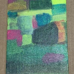 Original Art Paintings Abstract Acrylic On Canvas Board 5x7 Modern Decor Pop Top